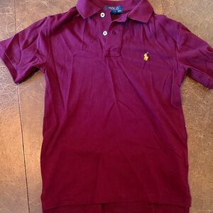 Polo by Ralph Lauren Kids Burgundy Polo Shirt